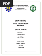 Chapter 10 - Ionic and Osmotic Balance - (Ramos, Vanny L.)