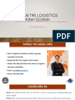 Quản trị Logistics kinh doanh Chương 1