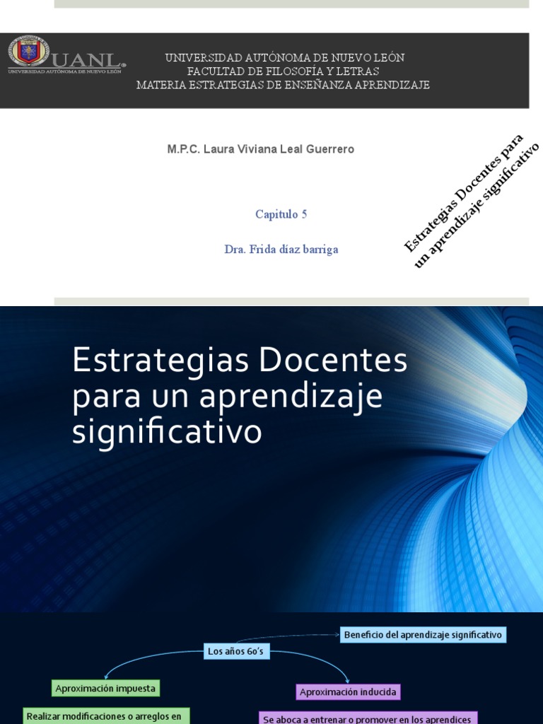 Capitulo 5 Frida Diaz Barriga Pdf Aprendizaje Método De Enseñanza