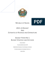 BP 1 Budget 21 22 Final