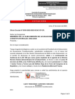 Subcomisión de Acusaciones Constitucionales Recibirá Descargos de Betssy Chávez