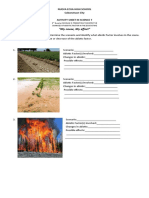 Abiotic Factors in Ecosystems Activity Sheet