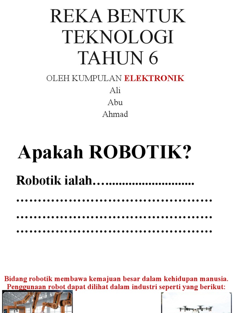 Reka Bentuk Teknologi | PDF