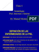 Clase 3 Semiologia Piel, Mucosas y Faneras