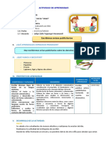 25 Sesión de Aprendizaje C 11 de Noviembre