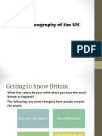 Unit 1 Geography of UK