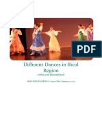 Different Dances in Bicol Region