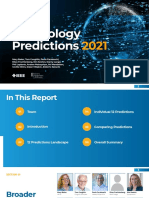 Tech Predictions Report 2021