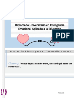 Apunte 10 - Nunca Dejes A Un Nin o Triste No Sabra Que Hacer Con Su Tristeza.