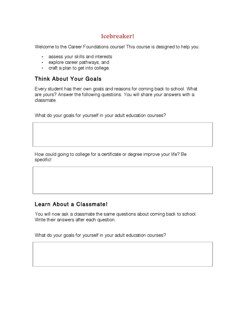 PDF Icebreaker | PDF