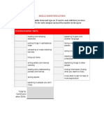 Pdf-Skills Identification Checklist