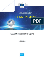 h2020 Experts Mono Contract - v1.1 - en