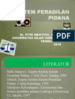 SISTEM PERADILAN PIDANA Ke I