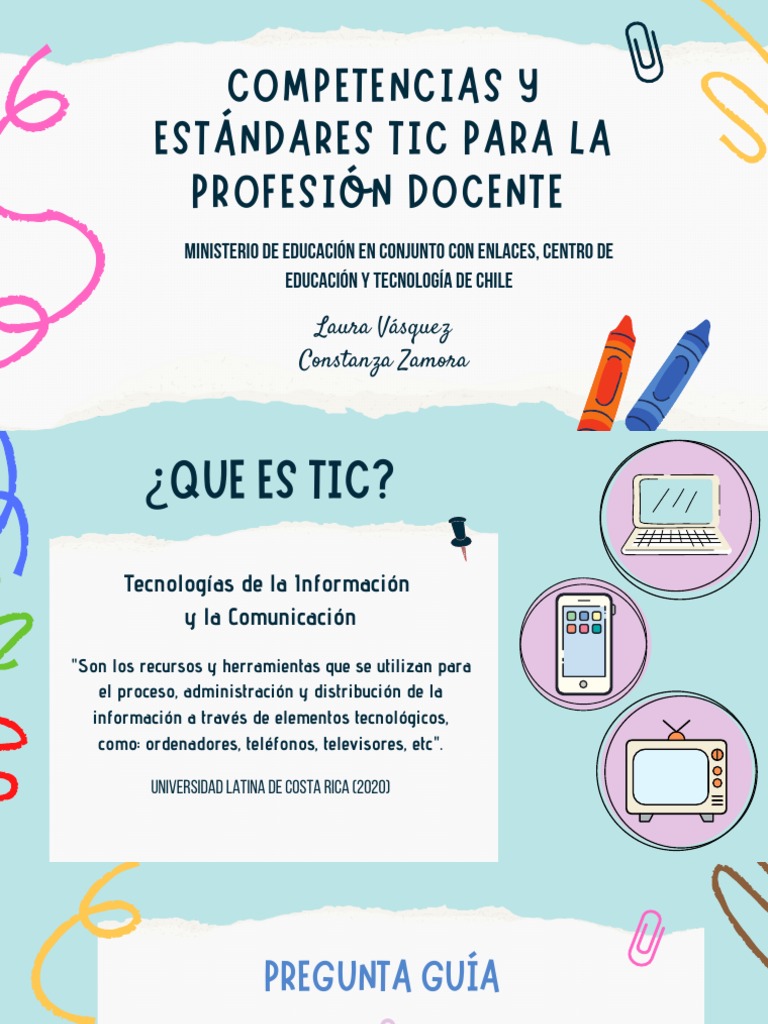 Competencias y Estandares TIC para La Profesion Docente | PDF