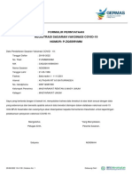 Formulir Pernyataan Registrasi Sasaran Vaksinasi Covid-19 Nomor: P-Zq5Brvmm