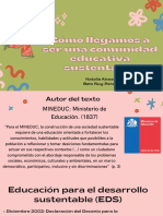 Educacion para El Desarrollo Sustentable.