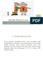 Teori Penuaan