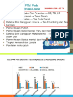 Deteksi Dini PTM Pada Usia Produktif Dan Lansia