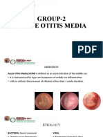 Acute Otitis Media Diagnosis and Treatment