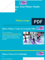 Pilates Lounge, Your Pilates Studio in California