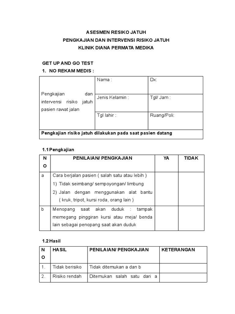 Asesmen Resiko Jatuh Pdf