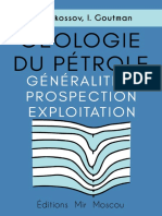 Abrikossov, Goutman - Géologie Du Pétrole - Généralités, Prospection, Exploitation - Mir - 1986