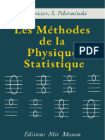Akhiezer, Péletminski - Les Méthodes de La Physique Statistique - Mir 1980