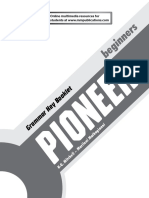 Pioneer Beginners Grammar KEY