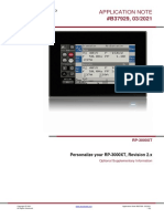 B37929 AN - Personalize - Your - RP-3000XT Release 2.x