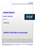 SN8P2602C Sonix