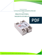 Piranti Kontrol Solid State Relay: Mata Pelajaran Sistem Kontrol Elektromekanik Dan Elektronik