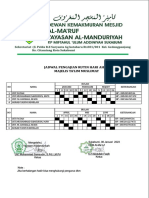 Jadwal Mingguan Muslimat 2023