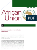 Economic Integration & Private Sector Development - African Union