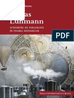 Christian Schuster - Niklas Luhmann. Schimbări de Paradigmă În Teoria Sistemelor (2021, Presa Universitară Clujeană) - Libgen - Li