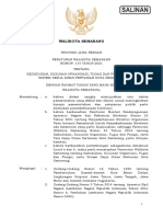 Perwal 114 Tahun 2021 TTG SOTK Serta Sistem Kerja Dinas Pertanian Kota Semarang