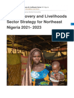 Early Recovery and Livelihoods Sector Strategy For Northeast Nigeria 2021-2023