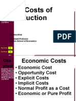 The Costs of Production