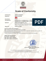 HUA - Certificate - RD 1699 & 661 - L1 - EN