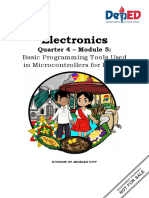 Grade 10 - STE - Electronics - Robotics - Q4 - Module 5 - Wks5-6 - ADM