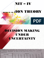 1.decision Theory