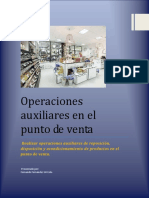 Operaciones Auxiliares en El Punto de Venta