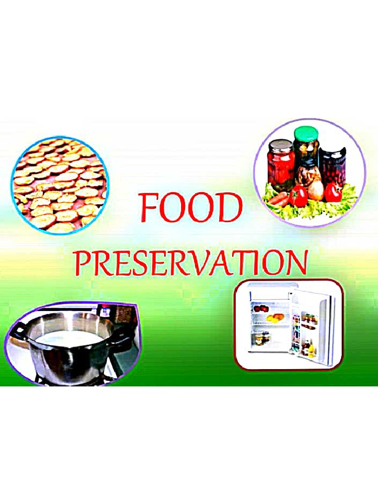 Methods of Preservation | PDF