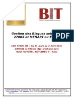 Brochure ISO 27005RM Mehari Ou Ebios Mars 2021