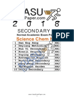 2018 Sec 4 NA Comb Sci Chem Paper