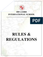 Rules and Regulations (Booklet) Updated 20-Sep