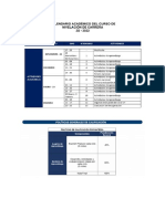 Calendario y Calificaciones