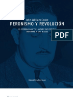 John William Cooke - Peronismo y Revolución