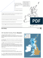 UK Rainfall Activity