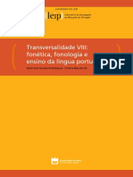 Transversalidade VIII: Fonética, Fonologia e Ensino Da Língua Portuguesa