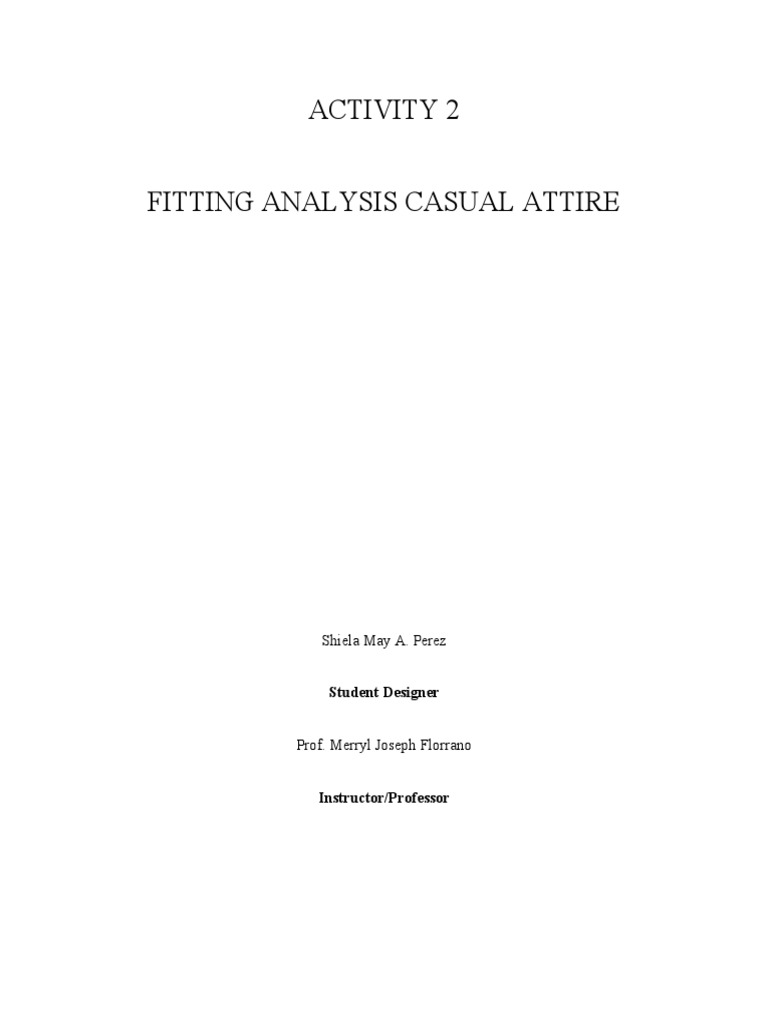 Act 2 Fitting Assesment AFT5 PDF